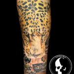 Tattoo tattoos austin best artist texas awesome badass cute wicked dark evil men women guys girls cool realism realistic color black and grey traditional art male female men's women's awesome portrait jaguar